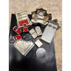 Vintage‎ Ideal Petite Princess Fantasy Dollhouse Furniture Lot 15 Pieces